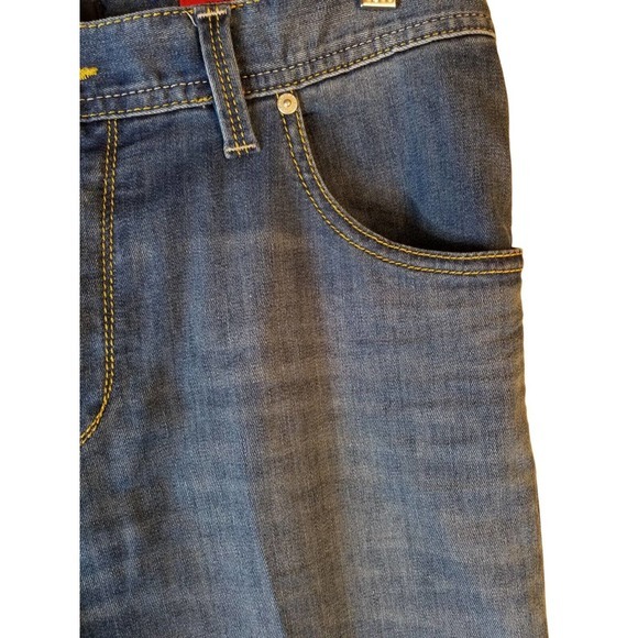 ALBERTO JEANS STONE MODERN Fit Dynamic super fit Blue Men's SIZE 34W/28L - Picture 5 of 9